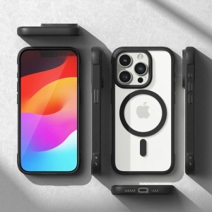 Hurtownia GSM - Etui Ringke Fusion Bold Magnetic MagSafe Apple iPhone 15 Pro Max Negru Mat - RGK1875 - {ean13} - Hurt