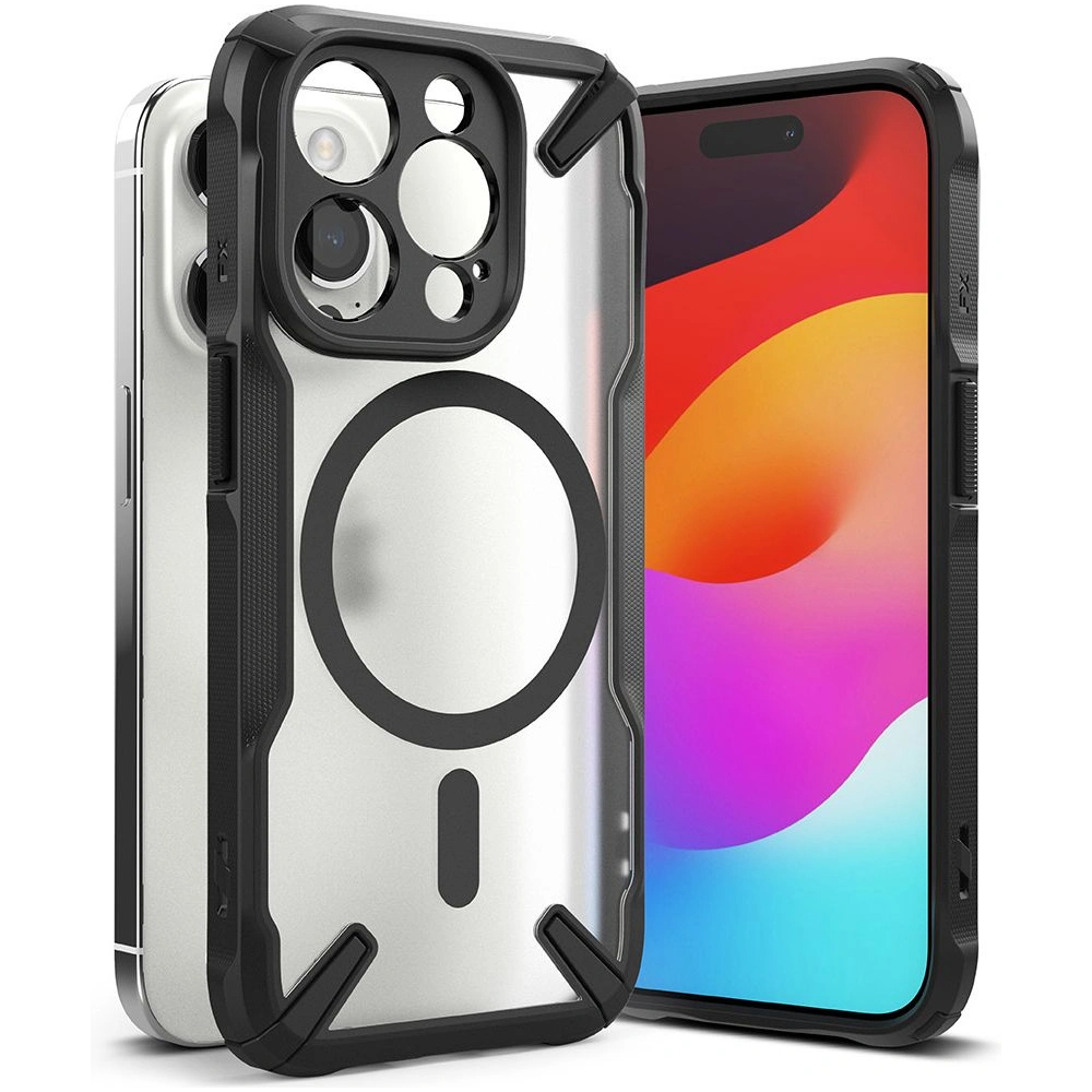 Wholesale Ringke Fusion-X Magnetic MagSafe Apple iPhone 15 Pro Matte Black - RGK1876 - {ean13} - Hurt