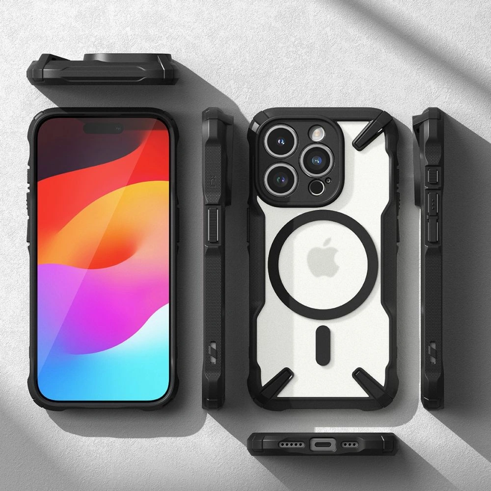 Wholesale Ringke Fusion-X Magnetic MagSafe Apple iPhone 15 Pro Matte Black - RGK1876 - {ean13} - Hurt