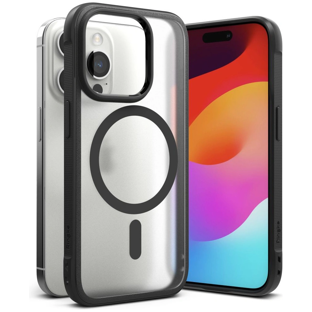 Hurtownia GSM - Etui Ringke Fusion Bold Magnetic MagSafe Apple iPhone 15 Pro Matt Fekete - RGK1878 - {ean13} - Hurt