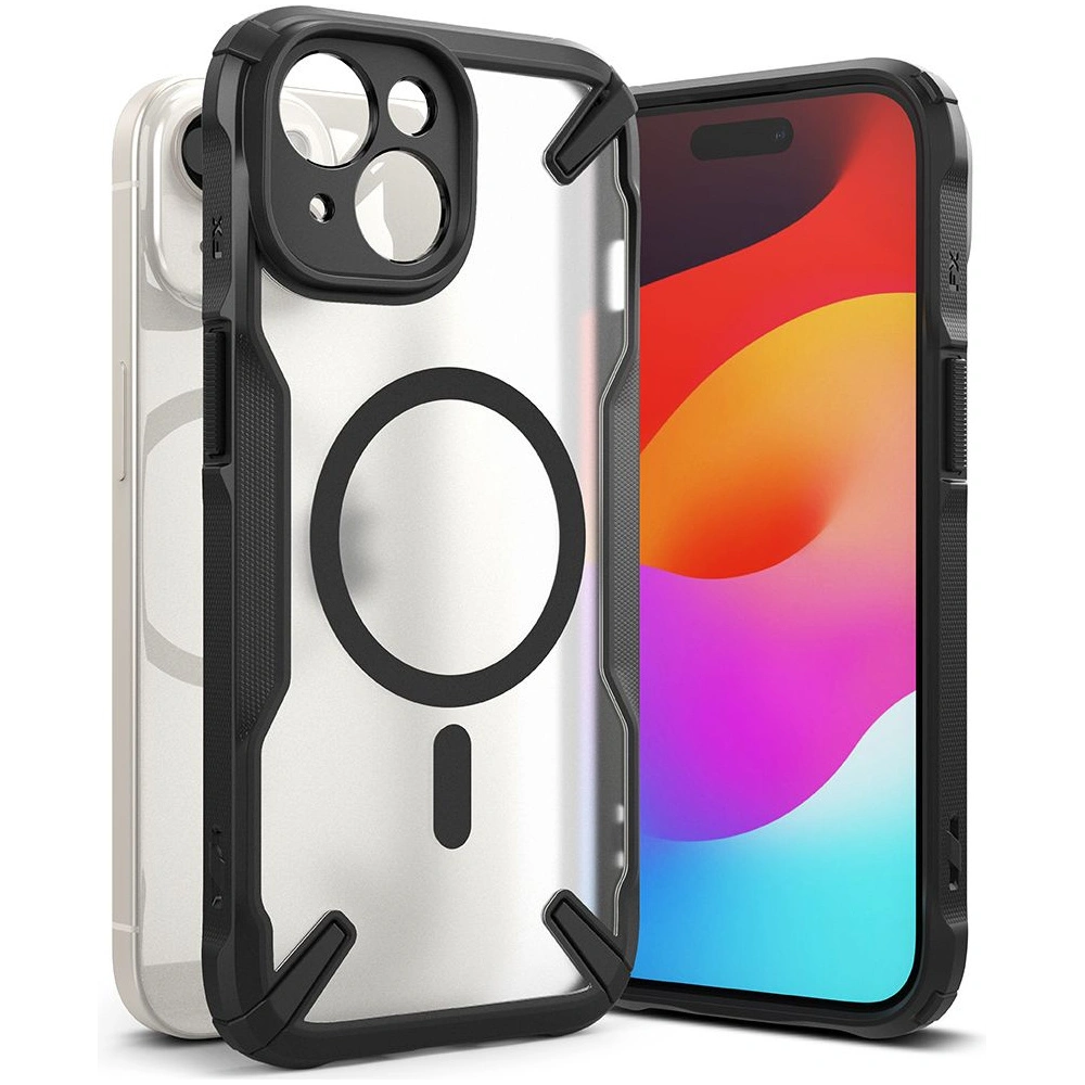 Wholesale Ringke Fusion-X Magnetic MagSafe Apple iPhone 15 Plus / 14 Plus Matte Black - RGK1879 - {ean13} - Hurt