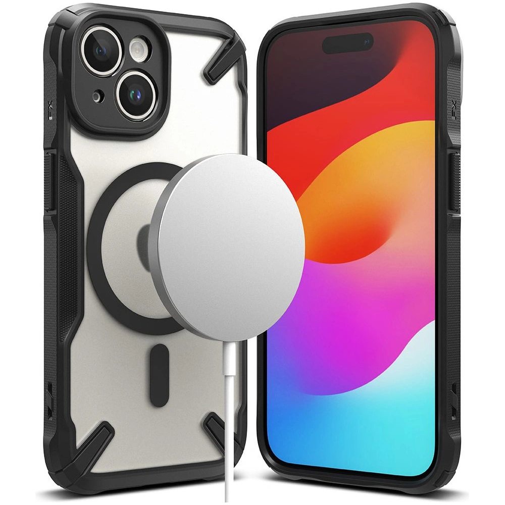 Wholesale Ringke Fusion-X Magnetic MagSafe Apple iPhone 15 Matte Black - RGK1880 - {ean13} - Hurt