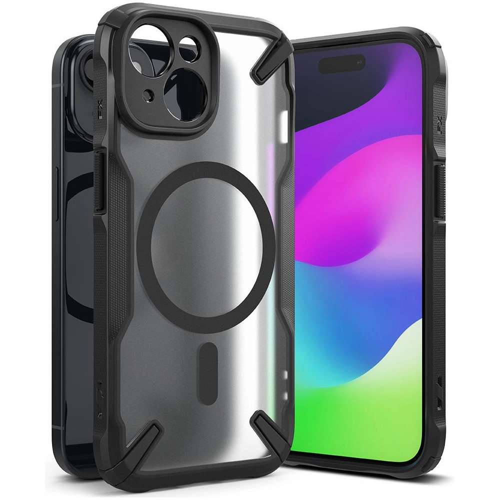 Wholesale Ringke Fusion-X Magnetic MagSafe Apple iPhone 15 Matte Black - RGK1880 - {ean13} - Hurt