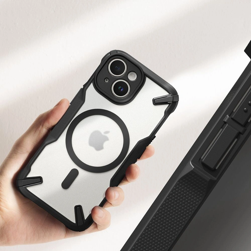 Hurtownia GSM - Etui Ringke Fusion-X Magnetic MagSafe Apple iPhone 15 Matt Fekete - RGK1880 - {ean13} - Hurt