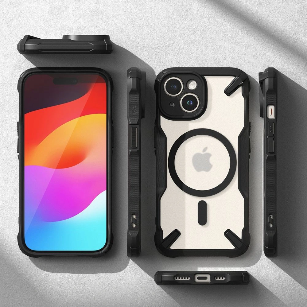 Wholesale Ringke Fusion-X Magnetic MagSafe Apple iPhone 15 Matte Black - RGK1880 - {ean13} - Hurt