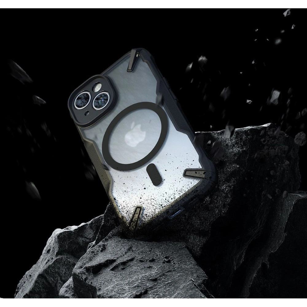 Hurtownia GSM - Etui Ringke Fusion-X Magnetic MagSafe Apple iPhone 15 Matt Fekete - RGK1880 - {ean13} - Hurt
