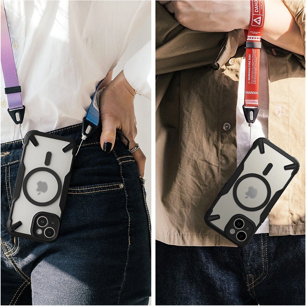 Hurtownia GSM - Etui Ringke Fusion-X Magnetic MagSafe Apple iPhone 15 Matná černá - RGK1880 - {ean13} - Hurt