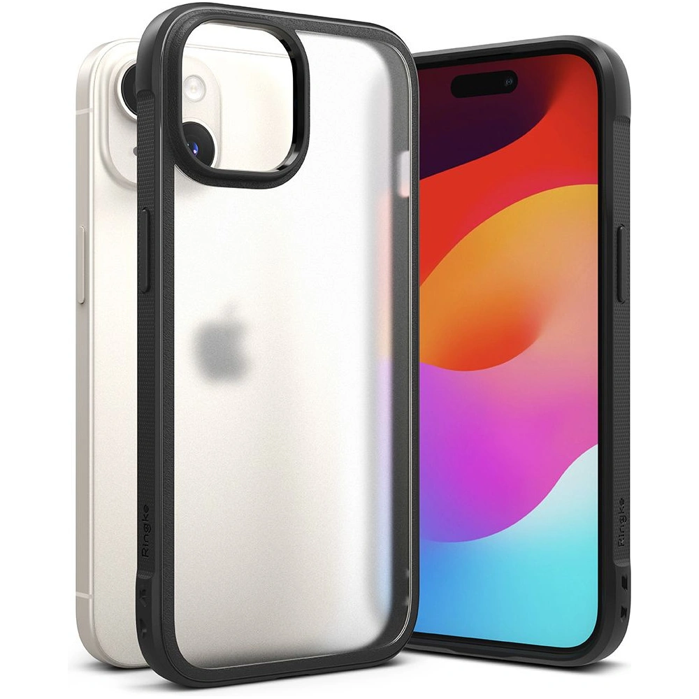 Hurtownia GSM - Etui Ringke Fusion Bold Apple iPhone 15 Negru Mat - RGK1881 - {ean13} - Hurt