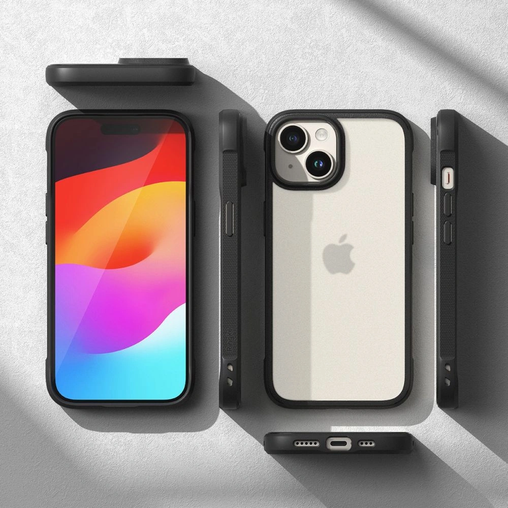 Hurtownia GSM - Etui Ringke Fusion Bold Apple iPhone 15 Matt Fekete - RGK1881 - {ean13} - Hurt