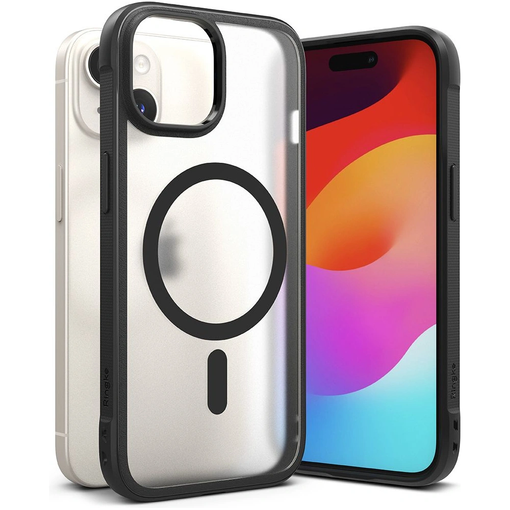 Hurtownia GSM - Etui Ringke Fusion Bold Magnetic MagSafe Apple iPhone 15 Matná černá - RGK1882 - {ean13} - Hurt