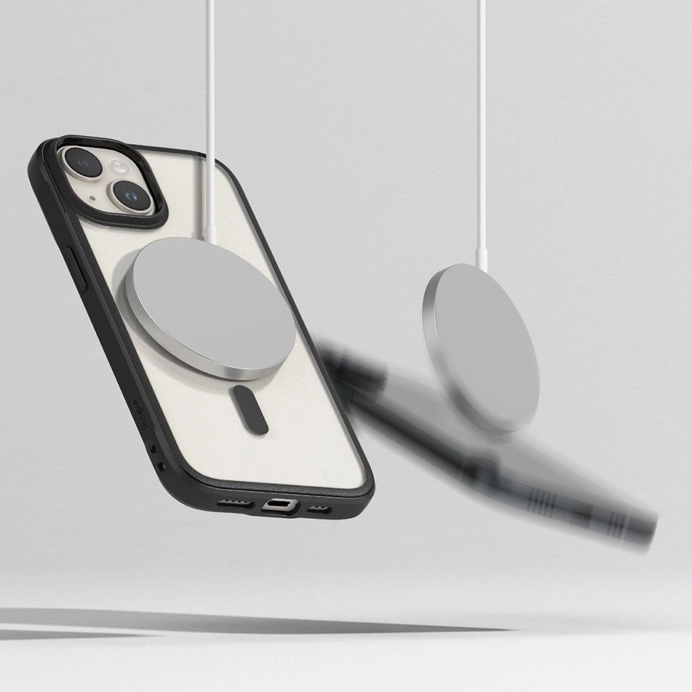Hurtownia GSM - Etui Ringke Fusion Bold Magnetic MagSafe Apple iPhone 15 Matt Fekete - RGK1882 - {ean13} - Hurt