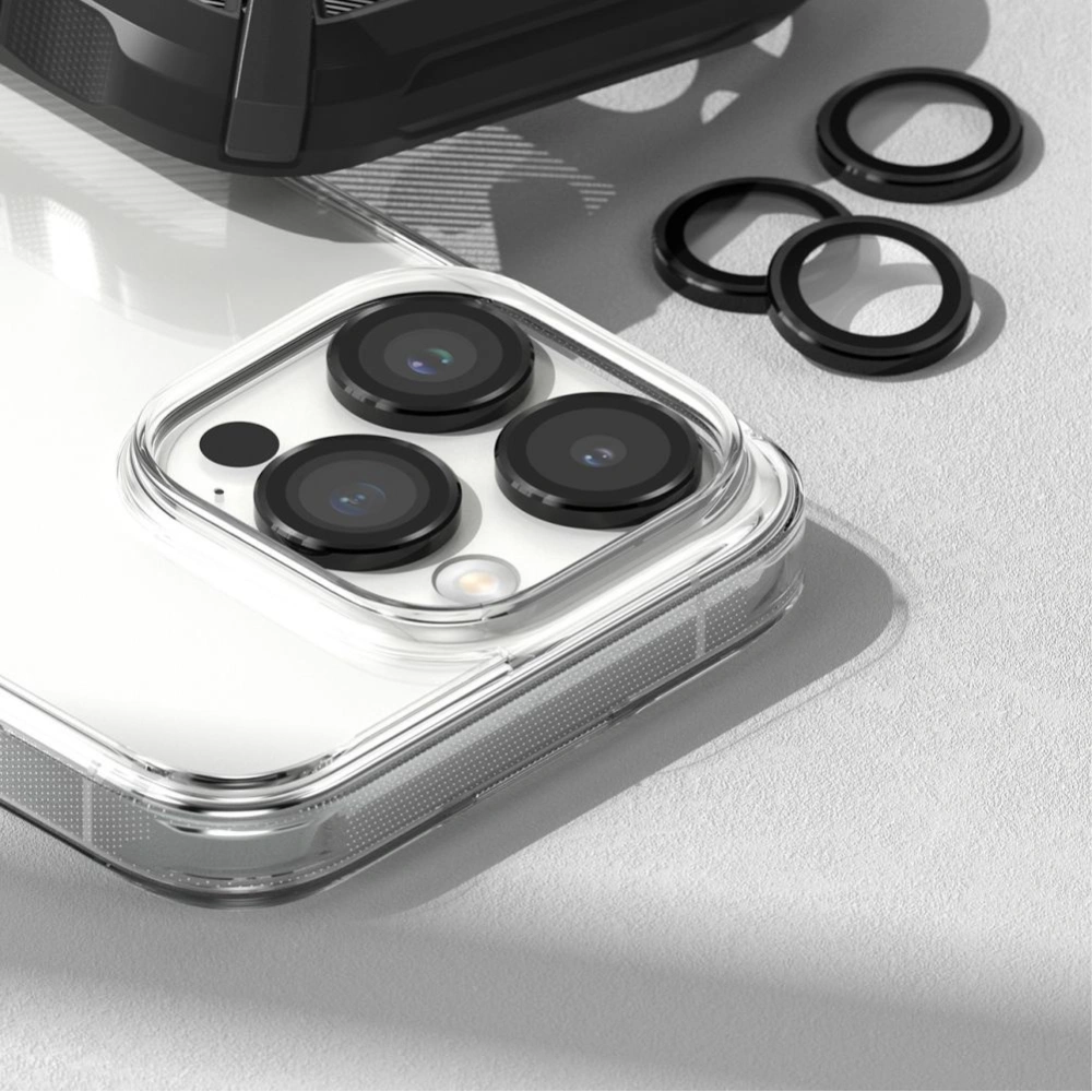 Hurtownia GSM - Nakládka Ringke Kamera Keret Védő Apple iPhone 15 Pro Max Fekete - RGK1885 - {ean13} - Hurt