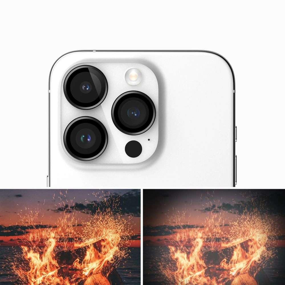 Hurtownia GSM - Nakládka Ringke Kamera Keret Védő Apple iPhone 15 Pro Max Fekete - RGK1885 - {ean13} - Hurt
