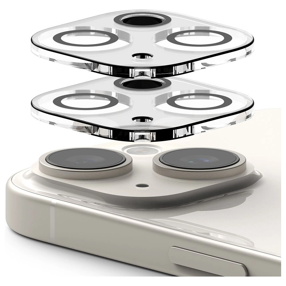 Hurtownia GSM - Sticlă securizată pentru aparat Ringke Camera Protector Glass Apple iPhone 15 / 15 Plus Clear [2 PACK] - RGK1887 - {ean13} - Hurt
