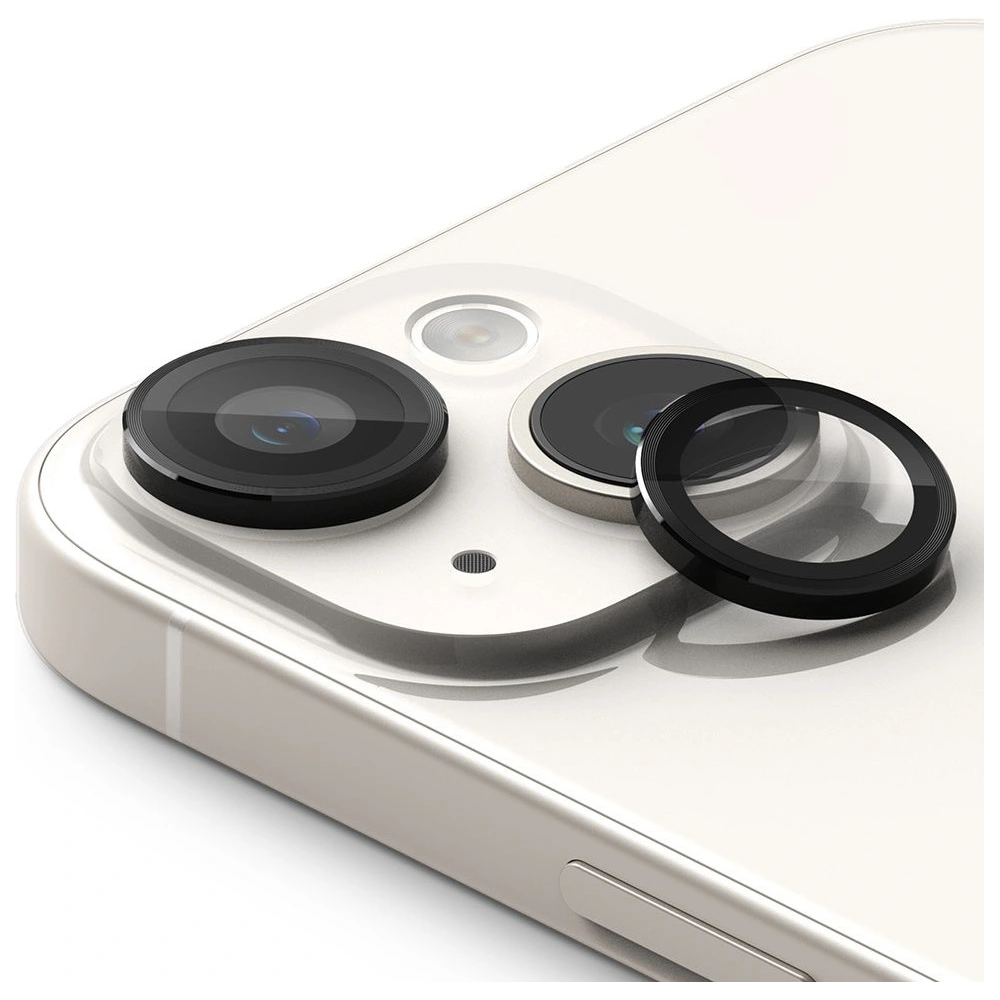 Wholesale Ringke Camera Frame Protector Apple iPhone 15 / 15 Plus Black - RGK1888 - {ean13} - Hurt