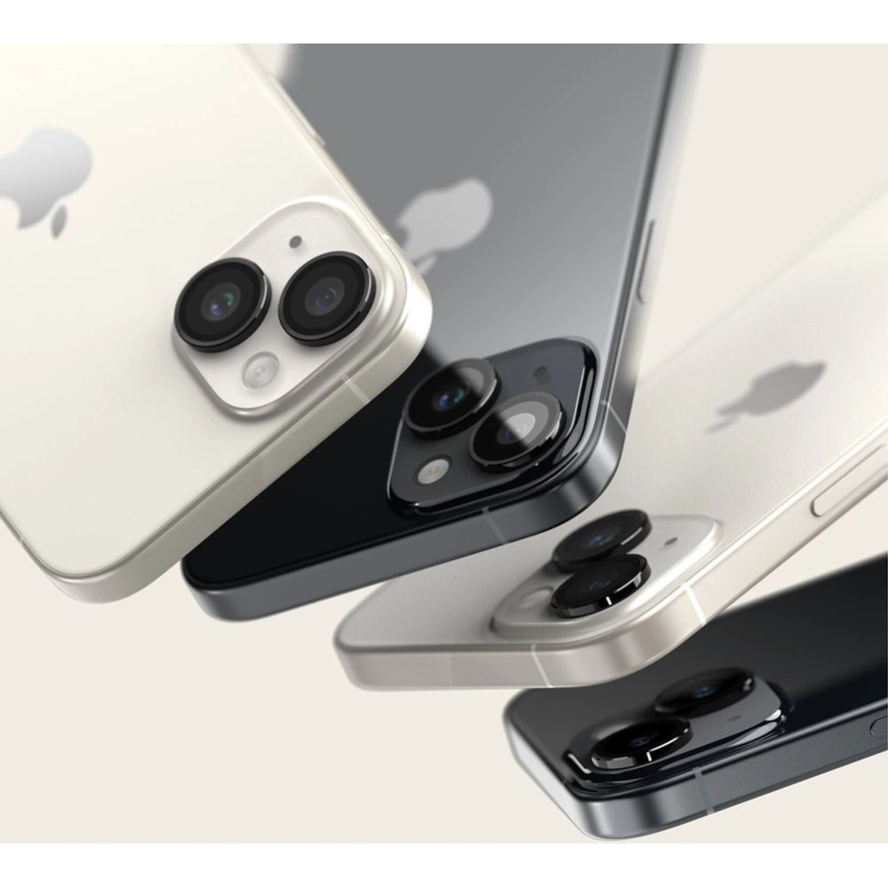 Wholesale Ringke Camera Frame Protector Apple iPhone 15 / 15 Plus Black - RGK1888 - {ean13} - Hurt