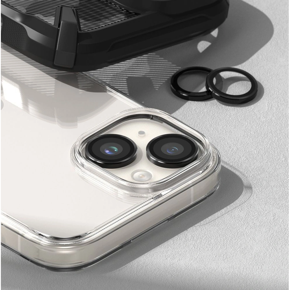 Hurtownia GSM - Nakladă Ringke Protector Cadru Cameră Apple iPhone 15 / 15 Plus Negru - RGK1888 - {ean13} - Hurt