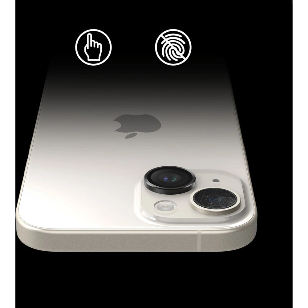 Wholesale Ringke Camera Frame Protector Apple iPhone 15 / 15 Plus Black - RGK1888 - {ean13} - Hurt