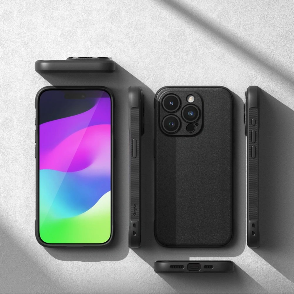 Hurtownia GSM - Case Ringke Onyx Magnetic MagSafe Apple iPhone 15 Pro Max Schwarz - RGK1889 - {ean13} - Hurt