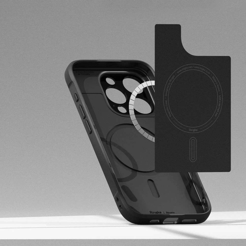 Hurtownia GSM - Case Ringke Onyx Magnetic MagSafe Apple iPhone 15 Pro Max Schwarz - RGK1889 - {ean13} - Hurt