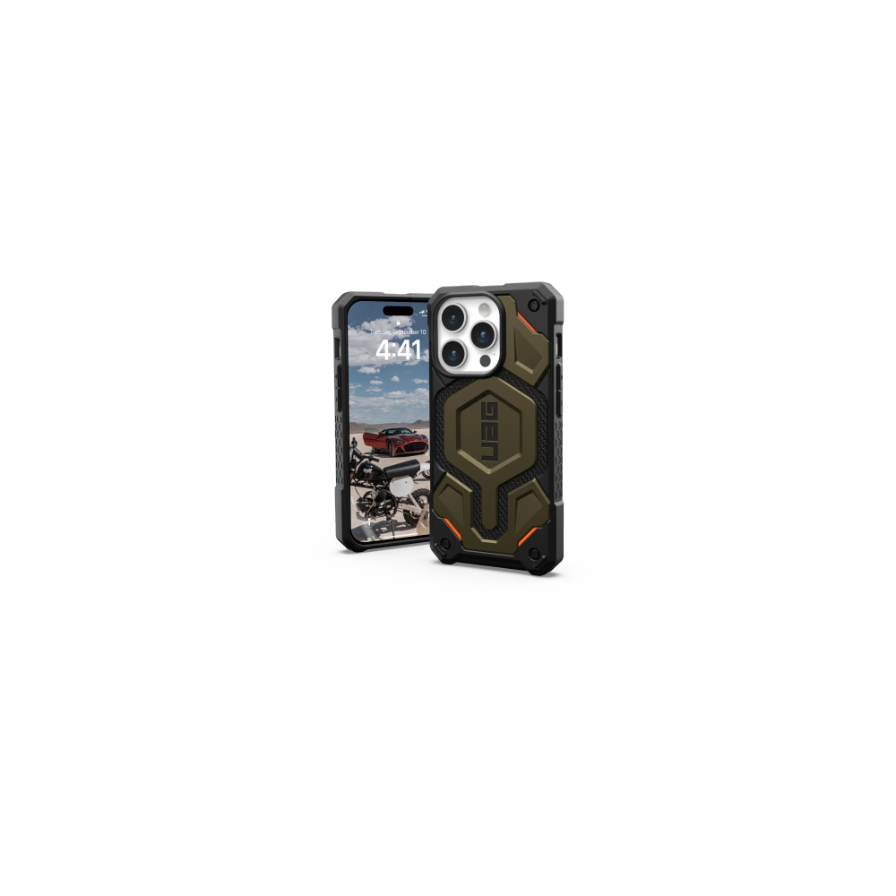Hurtownia GSM - Etui UAG Monarch Pro Apple iPhone 15 Pro MagSafe (element de kevlar verde) - UAG1219 - {ean13} - Hurt