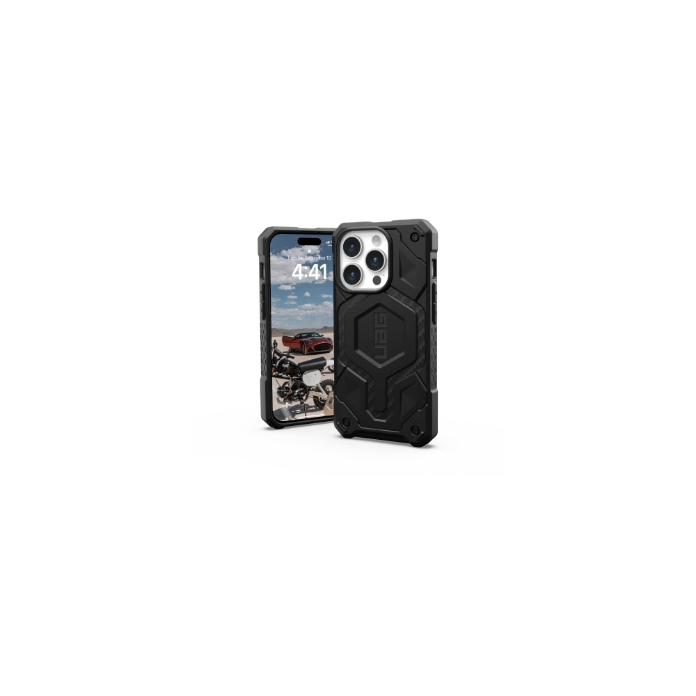 Hurtownia GSM - Etui UAG Monarch Pro pentru Apple iPhone 15 Pro MagSafe (fibra de carbon) - UAG1223 - {ean13} - Hurt