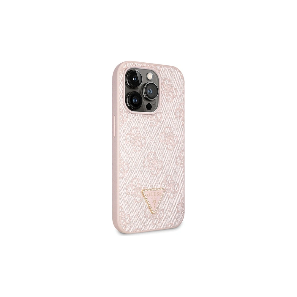 Hurtownia GSM - Etui Guess GUHCP15LP4TDSCPP Apple iPhone 15 Pro hardcase Crossbody 4G Metal Logo roz/pink - GUE2901 - {ean13} - Hurt