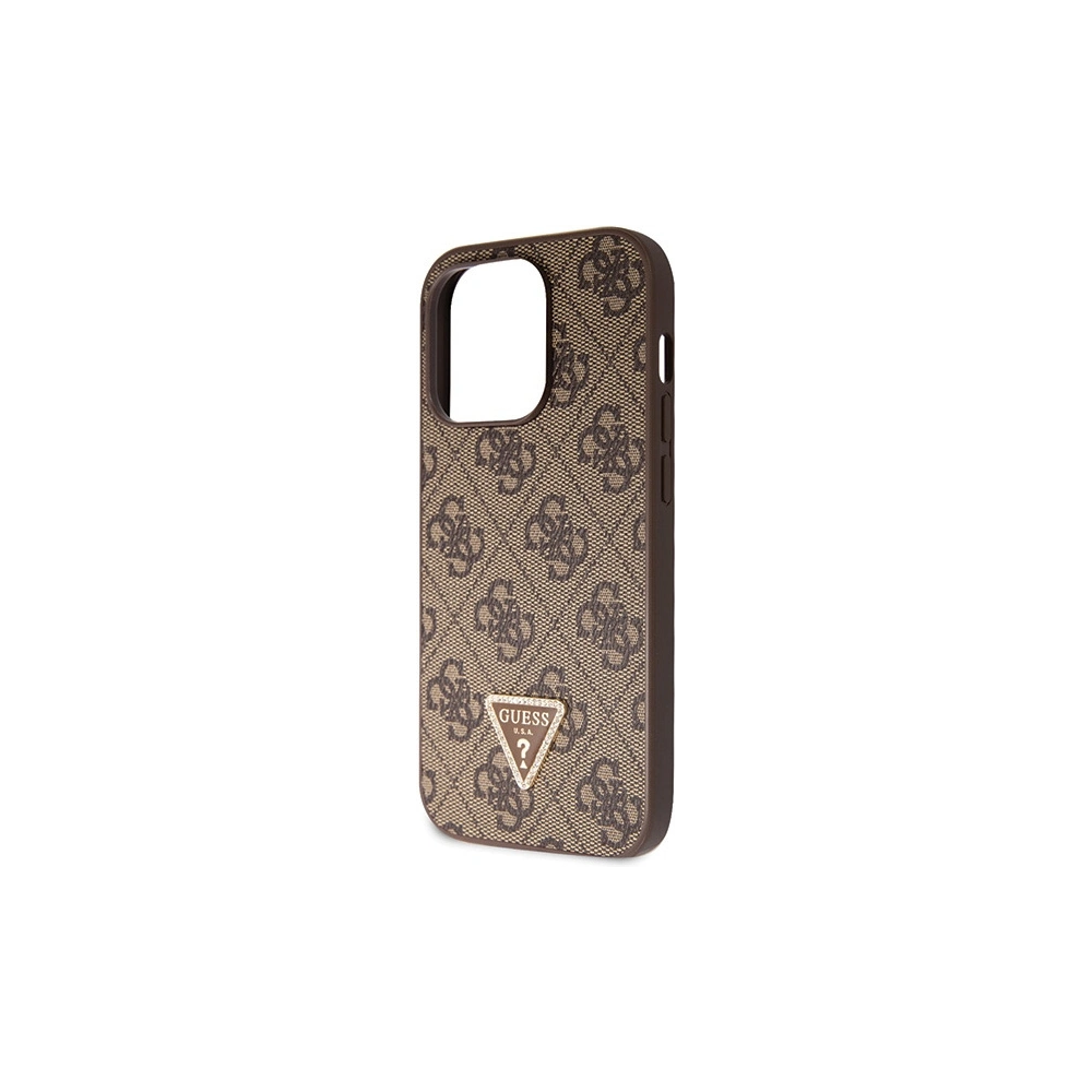 Hurtownia GSM - Etui Guess GUHCP15LP4TDSCPW Apple iPhone 15 Pro hardcase Crossbody 4G Metal Logo maroniu/brown - GUE2902 - {ean13} - Hurt