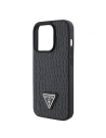 Hurtownia GSM - Etui Guess GUHCP15LPCRTHCK Apple iPhone 15 Pro hardcase Croco Triangle Metal Logo negru/black - GUE2903 - {ean13} - Hurt