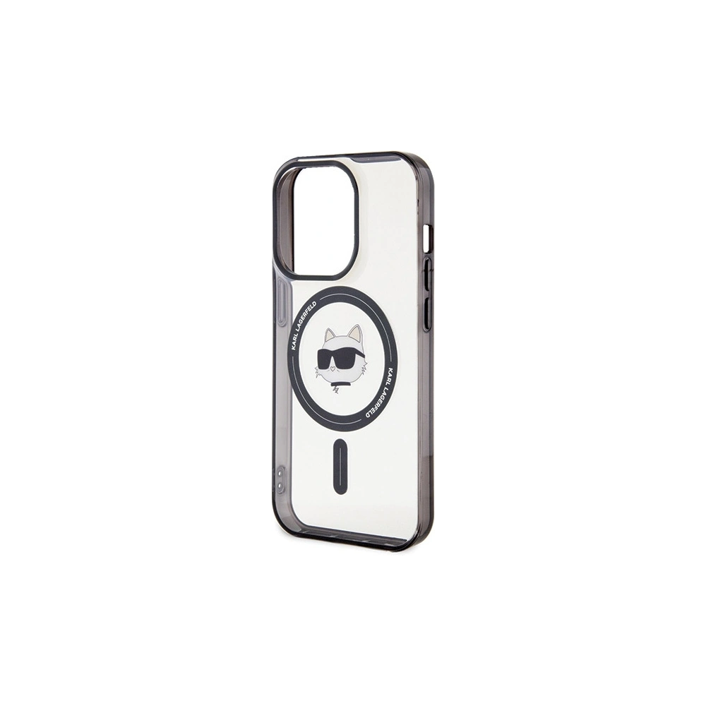 Hurtownia GSM - Etui Karl Lagerfeld KLHMP15LHCHNOTK Apple iPhone 15 Pro hardcase IML Choupette`s Head MagSafe transparent - KLD1712 - {ean13} - Hurt
