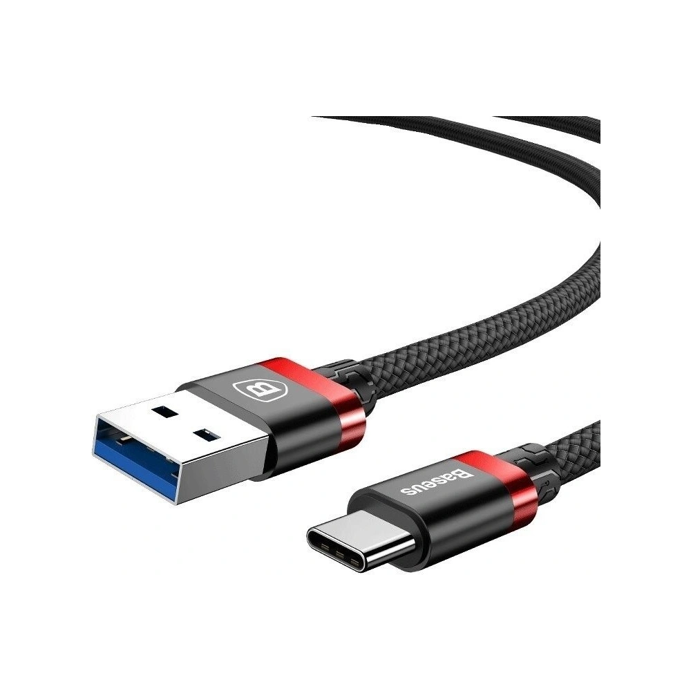 Hurtownia GSM - Cablul USB-C USB 3.0 Baseus Golden Belt 3A 1m (roșu) - BSU380RED - {ean13} - Hurt