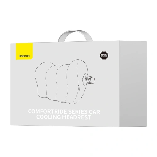 Poduszka samochodowa na zagłówek Baseus ComfortRide czarna