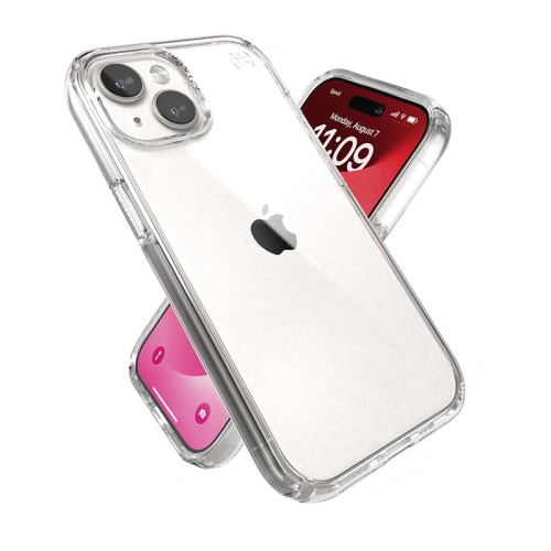 Etui Speck Presidio Perfect-Clear Apple iPhone 15 (Clear)