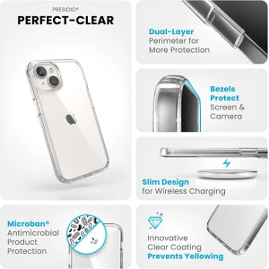 Hurtownia GSM - Etui Speck Presidio Perfect-Clear Apple iPhone 15 (Průhledné) - SPK484 - {ean13} - Hurt