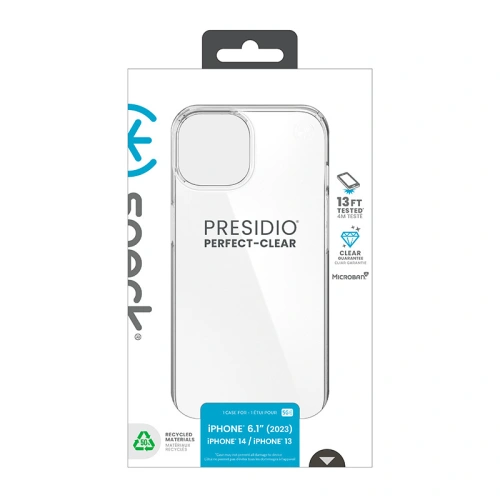 Etui Speck Presidio Perfect-Clear Apple iPhone 15 (Clear)