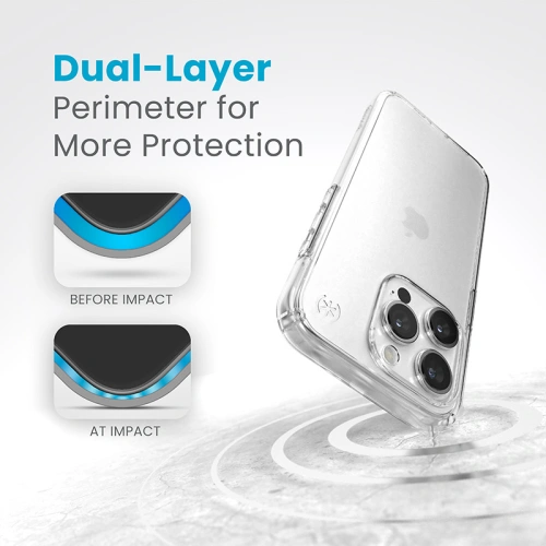 Etui Speck Presidio Perfect-Clear Apple iPhone 15 Pro (Clear)