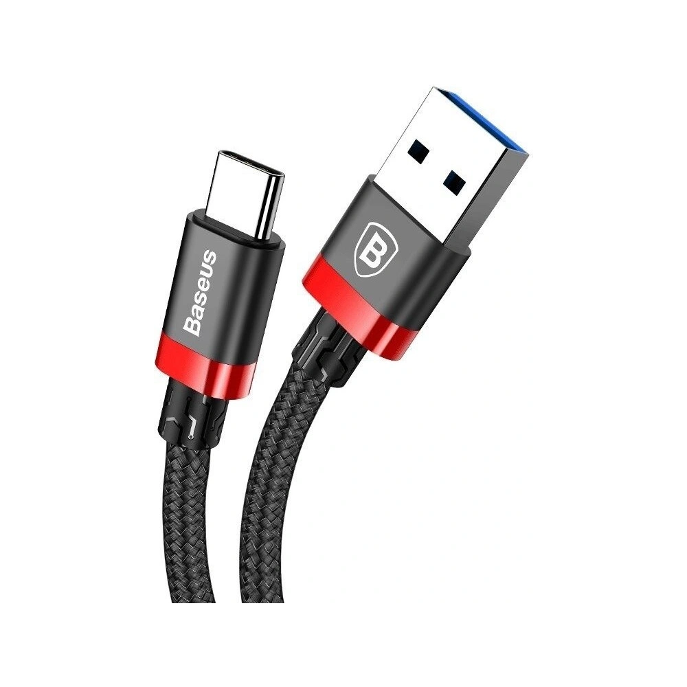 Hurtownia GSM - Cablul USB-C USB 3.0 Baseus Golden Belt 3A 1m (roșu) - BSU380RED - {ean13} - Hurt