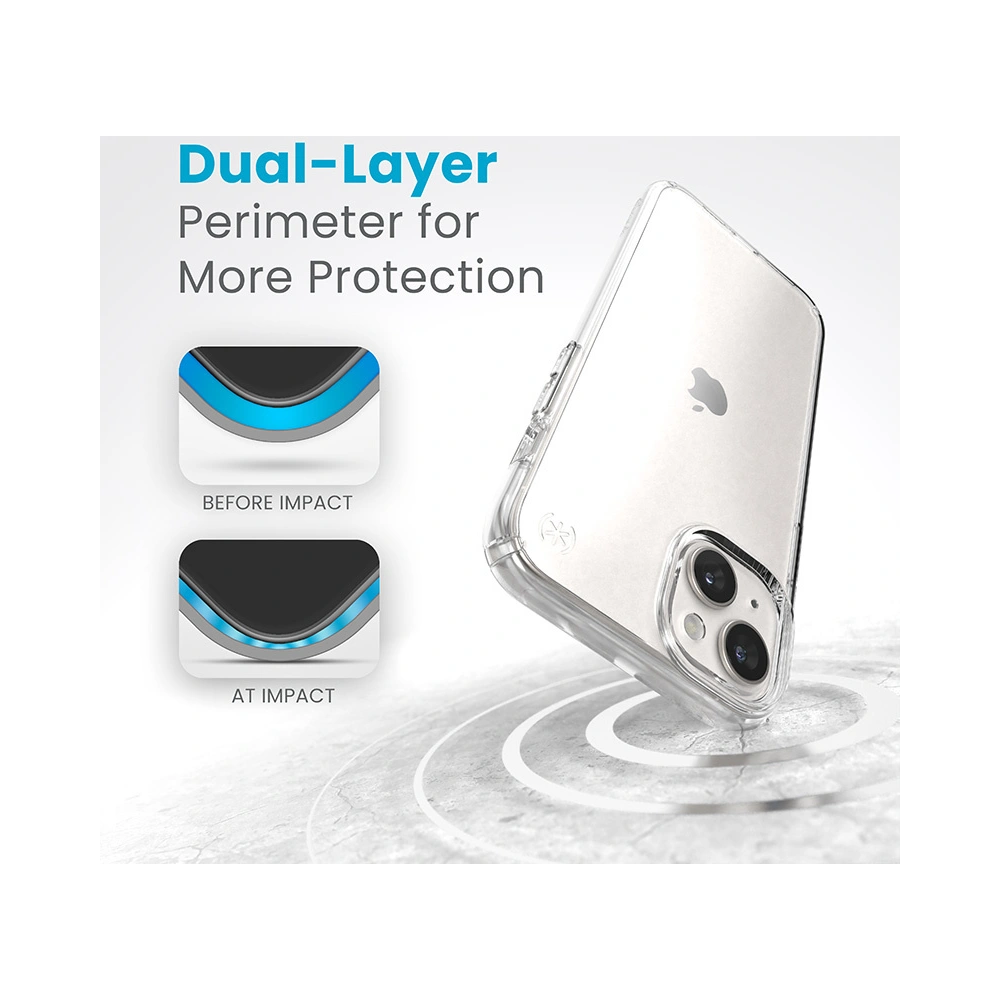 Hurtownia GSM - Etui Speck Presidio Perfect-Clear Apple iPhone 15 Plus / 14 Plus (Čirý) - SPK486 - {ean13} - Hurt