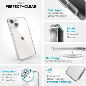Hurtownia GSM - Etui Speck Presidio Perfect-Clear Apple iPhone 15 Plus / 14 Plus (Čirý) - SPK486 - {ean13} - Hurt