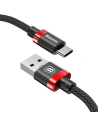 Hurtownia GSM - Kabel USB-C USB 3.0 Baseus Golden Belt 3A 1m (červený) - BSU380RED - {ean13} - Hurt