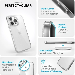 Hurtownia GSM - Etui Speck Presidio Perfect-Clear Apple iPhone 15 Pro Max (Čiré) - SPK487 - {ean13} - Hurt