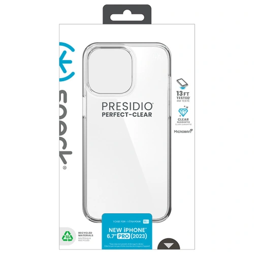 Etui Speck Presidio Perfect-Clear Apple iPhone 15 Pro Max (Clear)