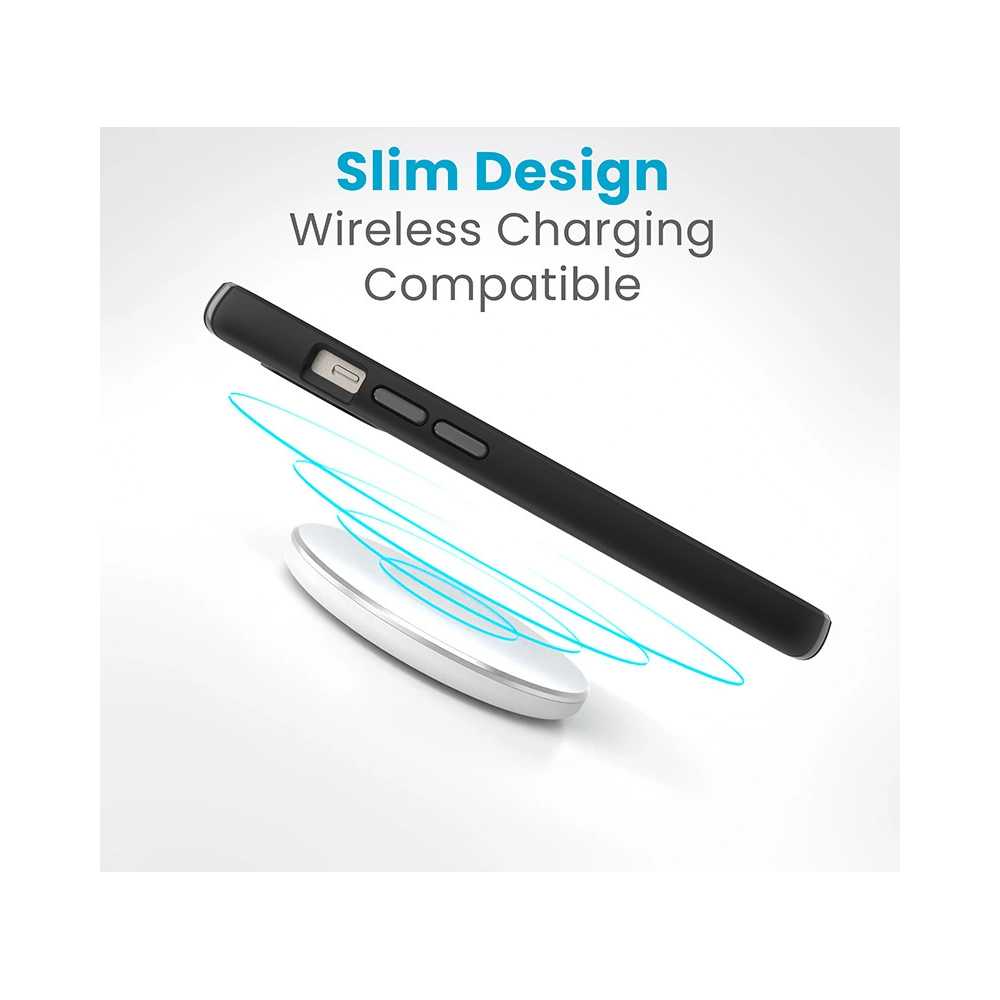 Etui Speck Presidio2 Pro Apple iPhone 15 (Negru/Gri ardezie/Alb)