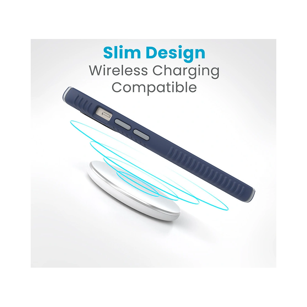 Wholesale Speck Presidio2 Grip Apple iPhone 15 (Coastal Blue/Dustgrey/White) - SPK493 - {ean13} - Hurt