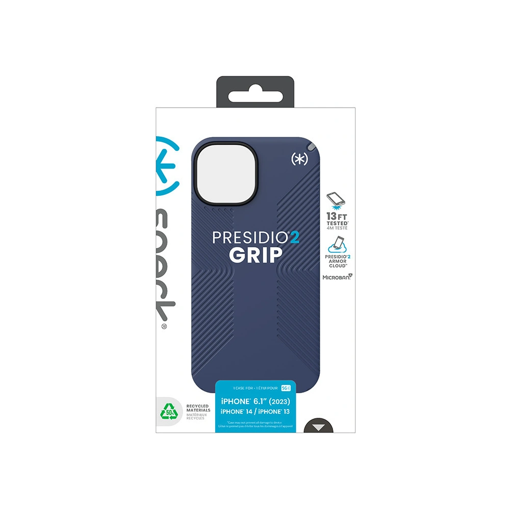 Wholesale Speck Presidio2 Grip Apple iPhone 15 (Coastal Blue/Dustgrey/White) - SPK493 - {ean13} - Hurt