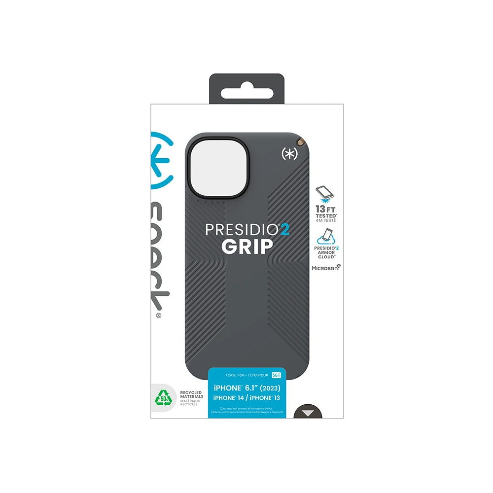Hurtownia GSM - Etui Speck Presidio2 Grip Apple iPhone 15 (Charcoal Grey/Cool Bronze/Bílá) - SPK494 - {ean13} - Hurt
