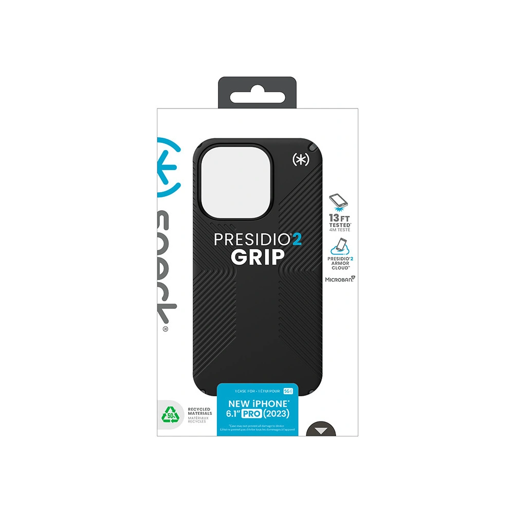 Hurtownia GSM - Etui Speck Presidio2 Grip Apple iPhone 15 Pro (Black/Slate Grey/White) - SPK496 - {ean13} - Hurt