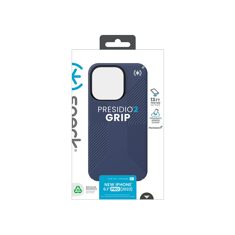 Hurtownia GSM - Etui Speck Presidio2 Grip Apple iPhone 15 Pro (Coastal Blue/Dustgrey/White) - SPK497 - {ean13} - Hurt