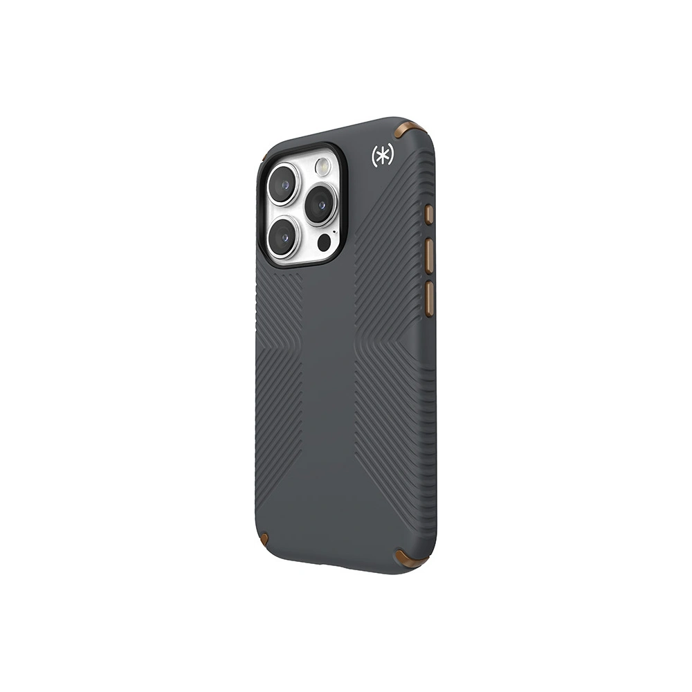 Hurtownia GSM - Etui Speck Presidio2 Grip Apple iPhone 15 Pro (Charcoal Grey/Cool Bronze/White) - SPK498 - {ean13} - Hurt