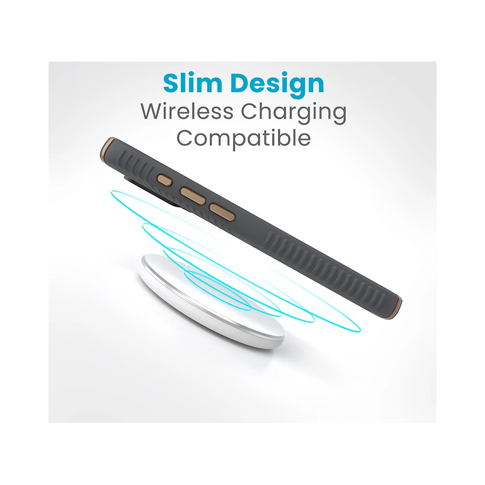 Hurtownia GSM - Etui Speck Presidio2 Grip Apple iPhone 15 Pro (Charcoal Grey/Cool Bronze/White) - SPK498 - {ean13} - Hurt